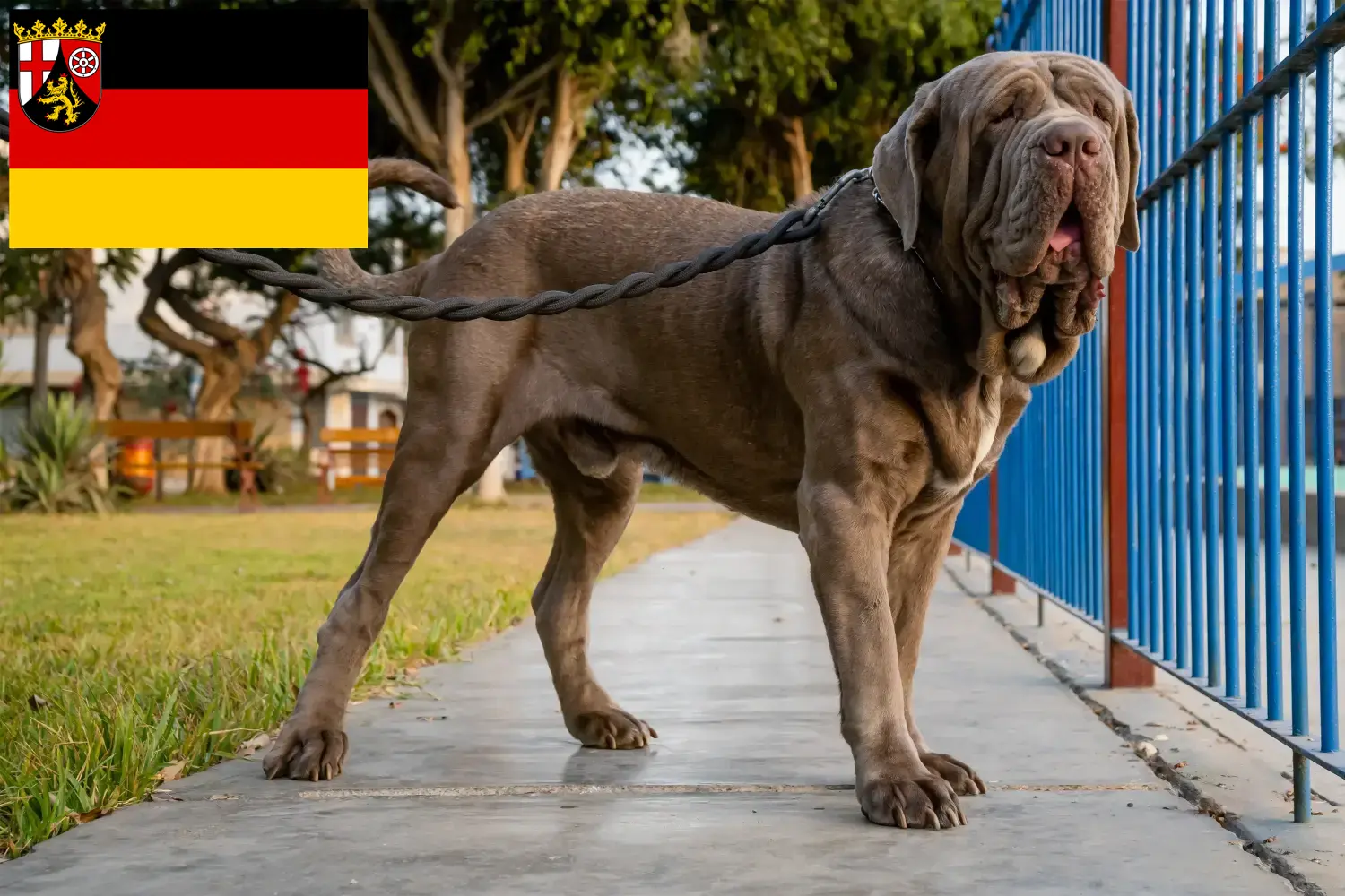 Mastino Napoletano căței și crescători Renania-Palatinat Aici puteți găsi crescători de Mastino Napoletanos din Renania-Palatinat.